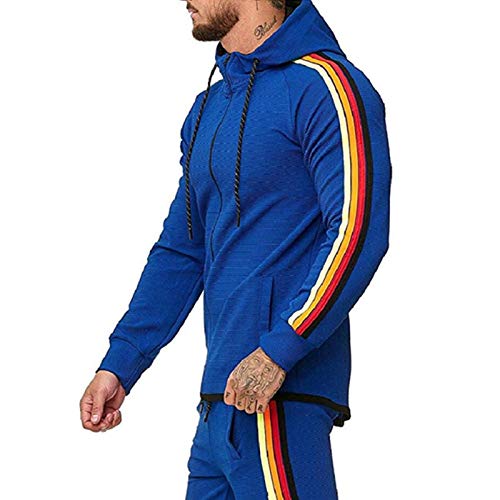 Pull Pour Hommes Sweat À Capuche À Fines Rayures, Sweat-shirt À Revers Mode Vêtements De Loisirs, Vêtements De Plein Air, Vêtements De Sport, Street Wear, Hip-hop, Pull Rap Cover