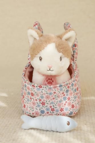 Gato de peluche Marley Little Dutch de 23 cm con accesorios para niños 4