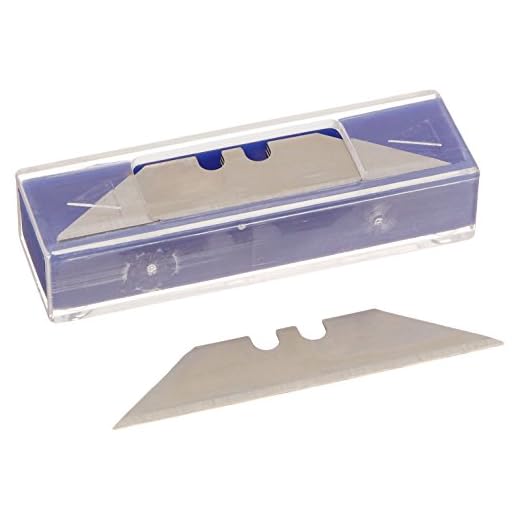 Sheffield 12849 Pocket Utility Blades, 5 Piece | Standard Utility Blades – Work with Any Utility Knives Including Sheffield’s Folding Lock Back Utility Knives | Cut Rope, Boxes, Paper, Carpet & More