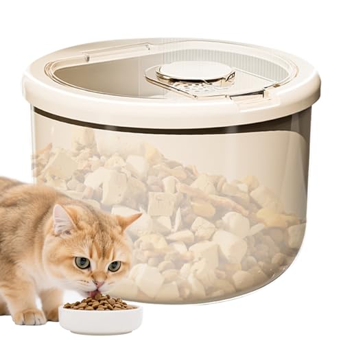 Almacenamiento De Comida Para Perros - Dispensador De Arroz Transparente,Contenedor Con Tapa Sellada Para Comida De Perros - Para Gato, Razas Grande, Mediana, Pequeña, Cocina, Despensa, Hogar, Garaje Almacenamiento De Comida Para Perros - Dispensador De Arroz Transparente,Contenedor Con Tapa Sellada Para Comida De Perros - Para Gato, Razas Grande, Mediana, Pequeña, Cocina, Despensa, Hogar, Garaje