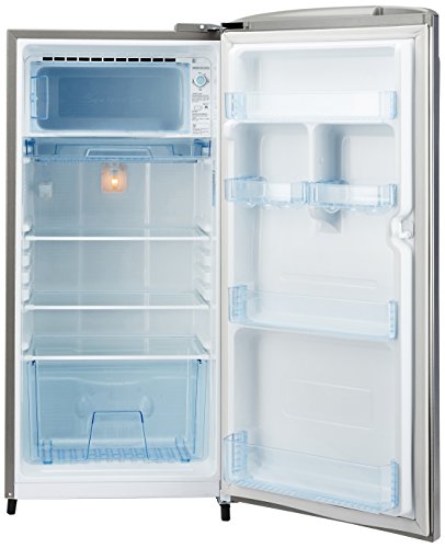 Image of Samsung 192 L 3 Star Direct Cool Single Door Refrigerator(RR20M172ZS8 /HL, Elegant Inox, Inverter Compressor)
