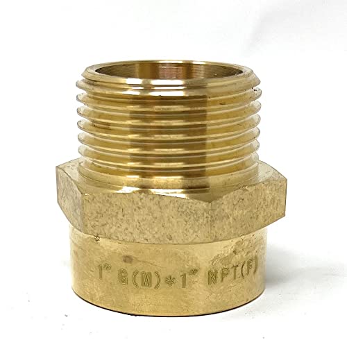 Cascada Showers G Thread (Metric Bspp) Male To Npt Thread Female Pipe Fitting Adapter thumb #5