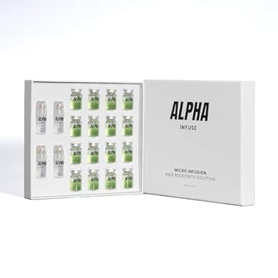 AlphaInfuseTM Scalp Nourishing Serum for Men Ginseng & Eclipta Botanical Blend for Fuller-Looking, Thicker-Looking Hair and Healthy Scalp 64ml 4 Month Supply