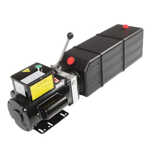 Image of Nakkaa 16 Quart 2.2 KW Single Acting Hydraulic Power Unit Pump Suitable for Dump Trailer Lifting