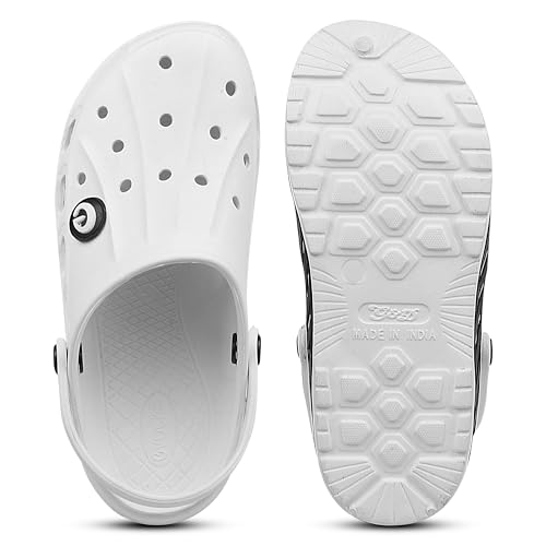Image of G&D CR-2206 Evocks Clogs for Men Cogs for Men 4 to 10 Size Clogs for Men Daily use Clogs for Men with Adjustable Strap
