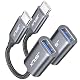USB 3.0 zu USB-C Adapter von Jsaux – 2 Stück OTG Typ C