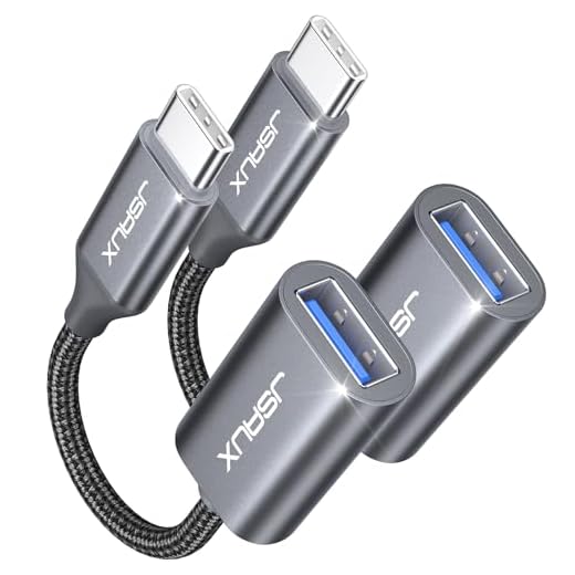 JSAUX Adapter USB C to USB OTG
