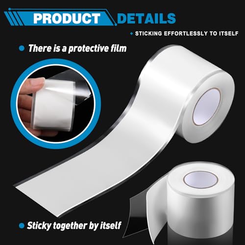 Ruban en silicone auto-fusible de 3m étanche pour la plomberie