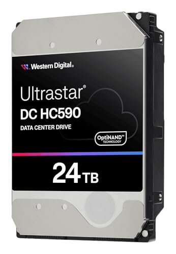 WD Ultrastar DC HC590 0F65642 Disque dur Centre de données 24 To interne 3.5 SATA 6Gb/ 7200 toursmin mémoire tampon : 512 Mo - vue 2