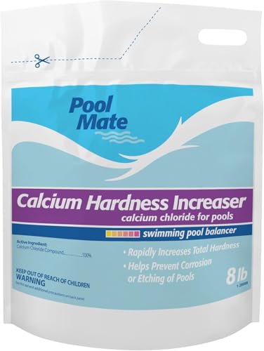 Image of Pool Mate 8-Pounds Premium Calcium Hardness Increaser for Pools, 100% Calcium Chloride