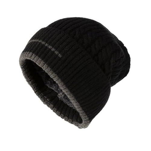 Conjunto de Toca e Gola para Inverno - Acessórios de Aquecimento Masculino e Feminino(Bege)