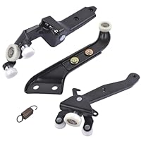 Flynsu Schiebetür Rollen Führung Rechts Satz Kompatibel mit Mul-tivan V Trans-porter V T5 7H0843436D 7H0843436H