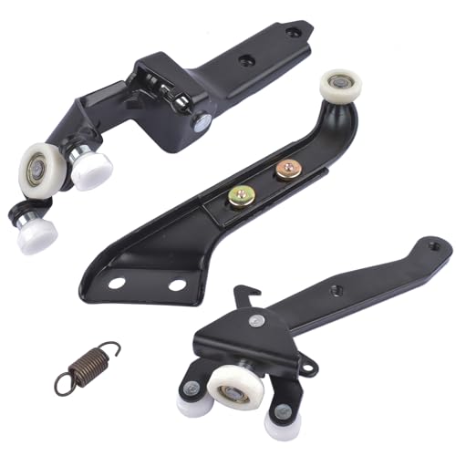 Flynsu Schiebetür Rollen Führung Rechts Satz Kompatibel mit Mul-tivan V Trans-porter V T5 7H0843436D 7H0843436H