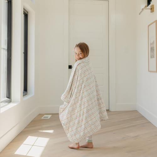 Image of Copper Pearl Jumbo 3-Layer Baby Blanket: Soft Baby Quilts for Boys and Girls | Breathable, Cozy, Toddler Blanket | Baby Quilt for Newborns | 46x46 Premium Polyester /Rayon | Dylan