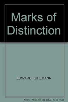 Hardcover Marks of Distinction Book