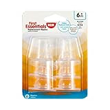 Gerber First Essential 6 Pack Silicone Nipples, Fast Flow