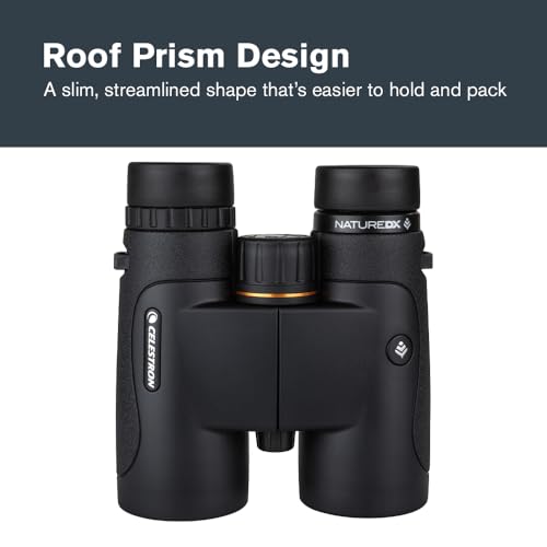 Celestron - Nature DX 8x42 Binoculars – Ideal for Birding and Outdoors – 42mm Objective Lenses – Wide 7.4° Field of View – BaK-4 Prisms – Fully Multi-Coated – Waterproof and Fogproof by Celestron - Image 7