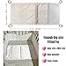 AKISS Satin Crib Sheet Pillow Cover Silk Bassinet Cradle Slip Reversible Use for Baby Girls Boys (Prism Pink & Light Grey)