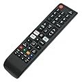 Replacement Remote for All Samsung TVs, Smart TV, 4K SUHD and QLED TVs with Hulu Shortcut. Single Pack.