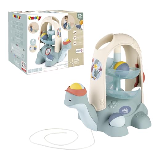Circuit de balles Smoby Little Tortue jouet à tirer dès 12 mois