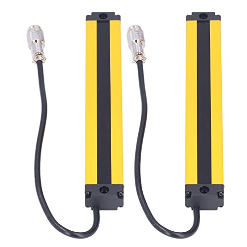 MOUMOUTEN BEM0820?C?140NB Thin Safety Light Barrier Device, Safety Light Curtain Sensor Aluminum Alloy Shell Light Curtain Sensing Switch