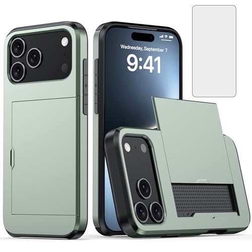 Coque iPhone 17 Pro avec protection ecran verre trempe silicone hybride