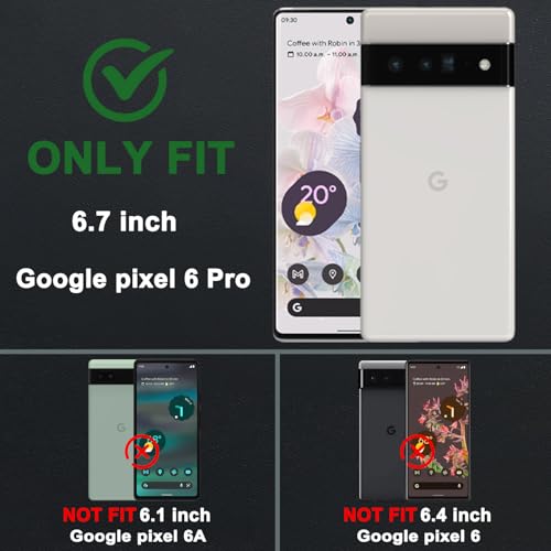 Coque Google Pixel 6 Pro design robuste avec anneau métallique intégré