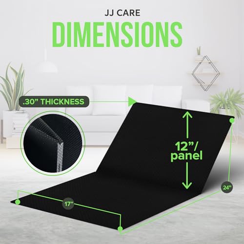 JJ CARE Heavy-Duty Couch Support Board - Nonslip, 2-Fold, 17" x 24"