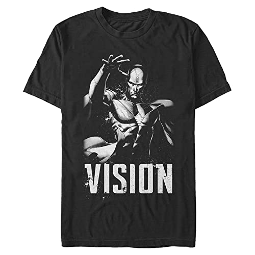 Marvel Grunge Vision T-Shirt Homme de Qualité Supérieure