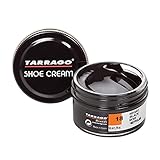 Tarrago Shoe Cream Jar| Cleans and Shines Leather| 1.7 Fl. Oz.| #18 Black
