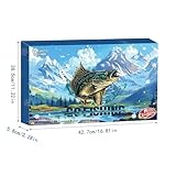 フィッシングカレンダー 2025 クリスマスカウントダウン | 24日間のクリスマスカウントダウン用フィッシングタックル男性向け | 魚を掴むためのリップグリッパーとフックタイヤー青少年や大人に最適,父親 彼氏 夫 男性へのギフトに