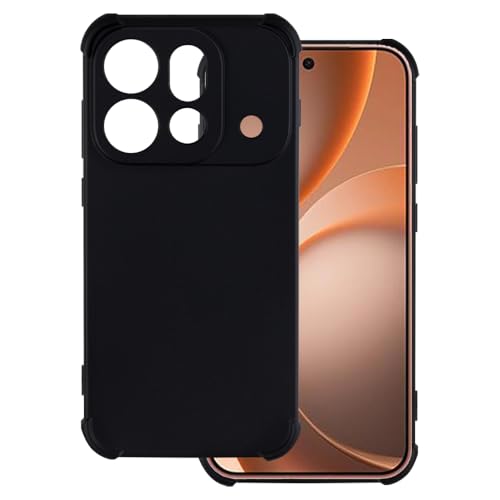 OAGELIM �P�[�X OPPO Find X9S Pro 5G China 2026 �Ƃ̌݊������� Case �ϏՌ�TPU�\�t�g�t���L�V�u���W�F���ی�d�b�J�o�[ �σX�N���b�`���~���^���[���x���̑ϗ��� (�u���b�N)
