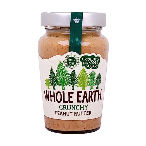 WHOLE EARTH ORGANIC CRUNCHY PEANUT BUTTER