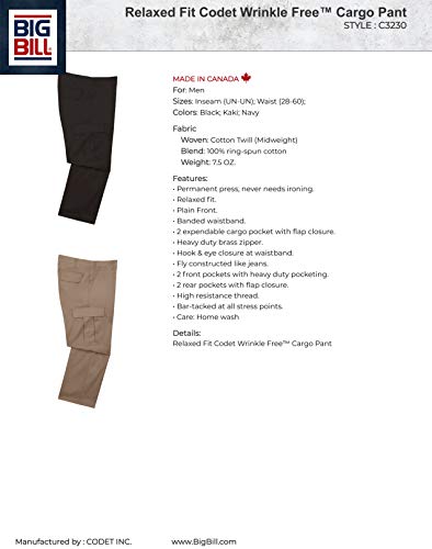 Relaxed Fit Wrinkle Free Cargo Pants2