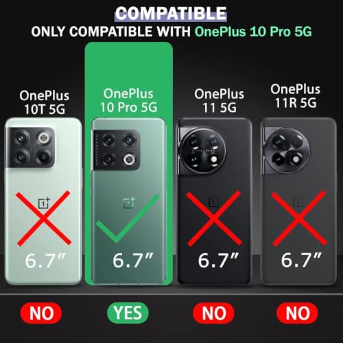 Image of TheGiftKart Genuine Leather Finish Back Cover Case for OnePlus 10 Pro 5G | Shockproof Design | Raised Edges for Camera & Screen Protection | Stunning Minimalist Design Back Case Cover (Brown)