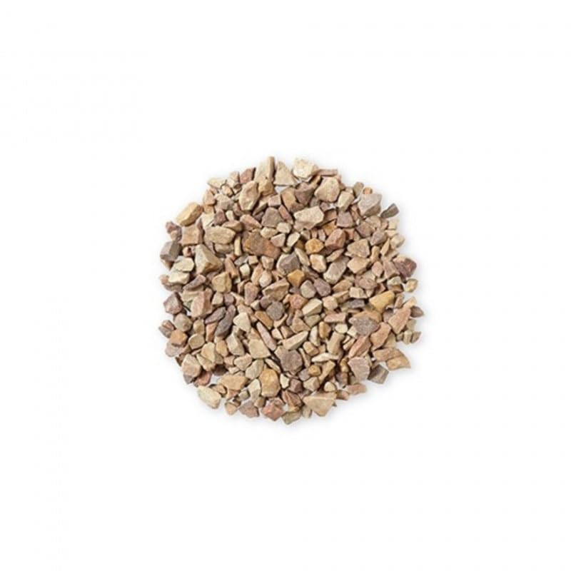 Jardinex Gravier Rose Luxor 8/16 -Sac 25 kg - Rose Sombre