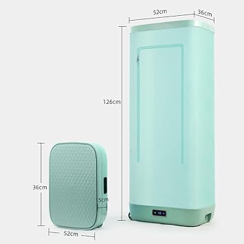 Automatic Clothes Ironing Machine Steam Press with Garment Care System, Collapsible Steamer, Dryer & Sanitizer, 10-Minute Results