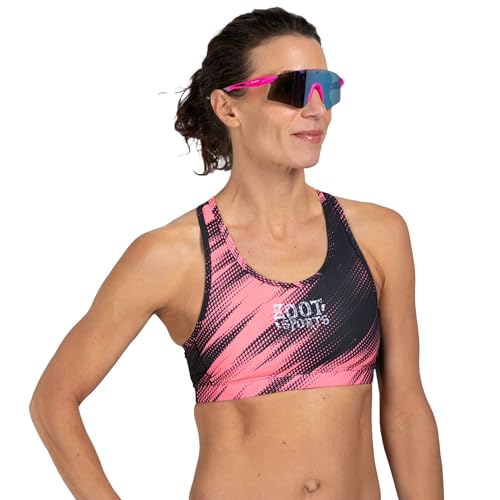 Zoot Damen LTD Triathlon Sport-BH Racerback High Performance Tri Sport-BH für Schwimmen, Fahrrad, Laufen & UPF 50+ Stoff, Driftspeed, XX-Large