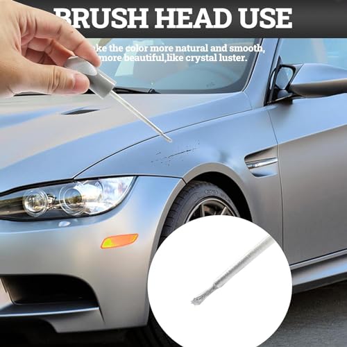3 Stück Silber Auto Lackstift Lack Reparaturstift Silber Auto Lackstift Lackreparaturstift Autolack Kratzer Entfernen Lackstift Silber Metallic Lackstift Silber Glänzend 12 Ml Korrodiert Autos Nicht