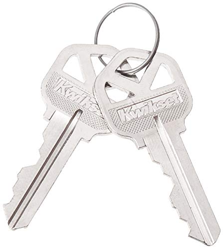 Image of Kwikset 94002-870 Tylo Keyed Entry Knob with Smartkey Security in Satin Chrome (Pack of 2)