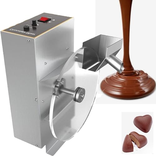 Temperadora De Chocolate EléCtrica Comercial, Templadora De Chocolate Con Ruedas, Mezcladora Y Fundidora Para Moldear Coberturas De Chocolate, 12 L, Ideal Para Uso En El Hogar O PanaderíA.