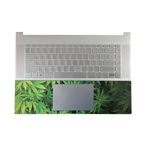 Image of Gaming Skin Compatible with HP Envy x360 16 inch (2023) - Weed - Premium 3M Vinyl Protective Wrap Decal Cover - Easy to Apply | Crafted in The USA by MightySkins