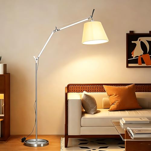 Lampadaire moderne en métal pour créer un coin lecture cosy dans votre chambre