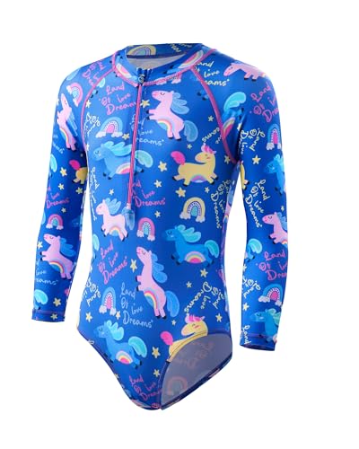Image of Angel season Girls Swimsuits Kids Bathing Suit One Piece Swimwear with UPF 50+ Cute