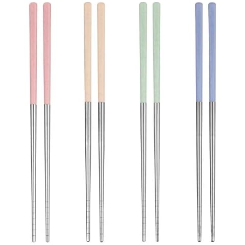 Goth Perhk Stainless Steel Non-Slip Chopsticks Cover