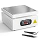Kidken Elektrische Heizplatte Vorwärmstation 200X200MM Löt-Heizplatte 700W Digital LCD Elektronische Heizplatte Vorwärmstation Heizung 0-400℃ Einstellbar