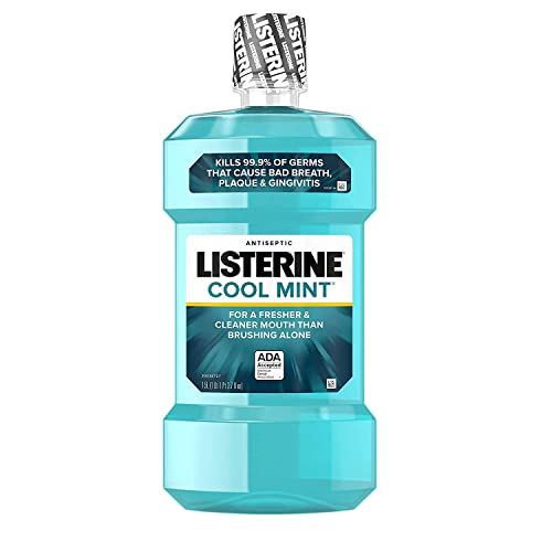 Listerine Mint (1.5l) Size 50.7z Listerine Cool Mint Antiseptic Mouthwash image 4