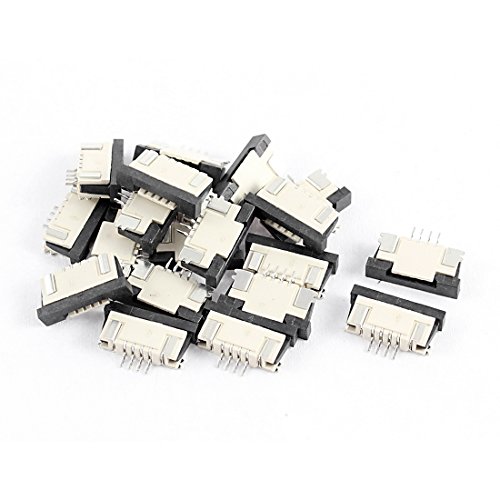 Conector Flexible Flat Cable 4Pin 1.0mm Pitch x20 miniatura 1