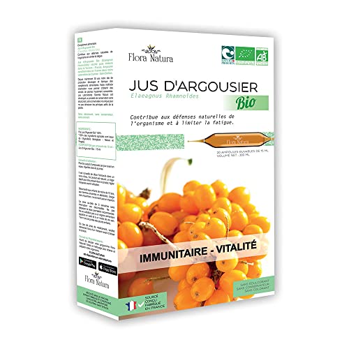 Flora Natura - Argousier Diurétique Bio - 20 ampoules Cover