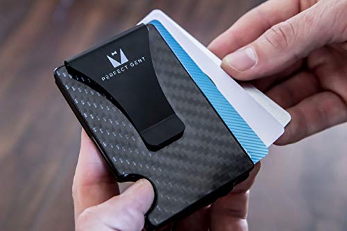 Carbon Fiber Minimalist RFID Blocking Slim Wallet Sleek No Screws4
